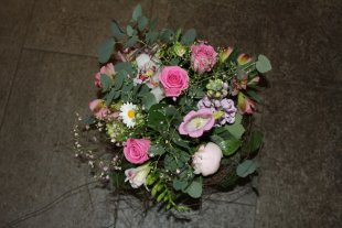 Blumenstrauss rosa weiss (ausgeliefert in Grosshöchstetten am 8. Mai 2014)