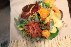 Blumengesteck (ausgeliefert in Zäziwil am 3. Januar 2015)