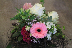 Blumenstrauss rosa weiss (ausgeliefert am 7. Mai 2016 in Worb)