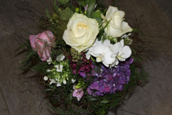 Blumenstrauss weiss rosa (ausgeliefert in Grosshöchstetten am 20. Juni 2016)