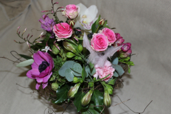 Blumenstrauss rosa (ausgeliefert in Grosshöchstetten am 3. märz 2016)