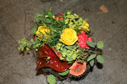 Blumenstrauss orange gelb (ausgeliefert in Konolfingen am 2. Juni 2015)