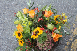 Blumenstrauss herbstlich (ausgeliefert in Röthenbach am 10. September 2015)