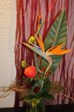 Blumenstrauss exotisch (ausgeliefert in Boll am 25. April 2013)