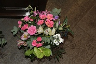 Blumenstrauss rosa 50.-