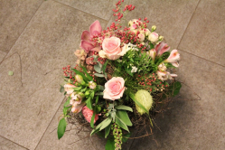 Blumenstrauss rosa (ausgeliefert in Grosshöchstetten am 1. September 2015)