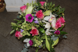 Blumenstrauss rosa weiss (ausgeliefert in Walkringen am 15. März 2016)