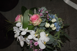Blumenstrauss rosa weiss Preis 50.- (24. August 12)