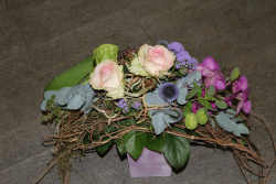 Strauss bogenförmig rosa 