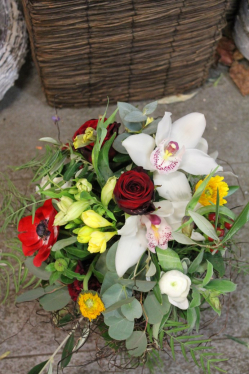Farbenfroher Strauss (ausgeliefert in Grosshöchstetten am 25. März 2015)