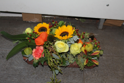 Herbstgesteck länglich