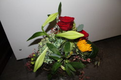 Herbstlicher Blumenstrauss (abgeholt im Alden a, 29. Oktober 2015)