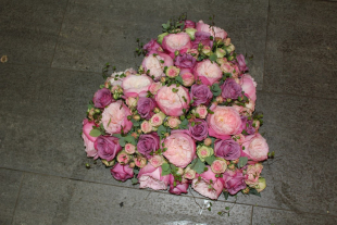 Rosenherz rosa-lila