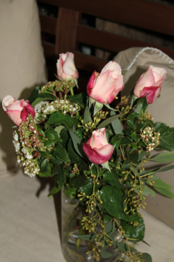 Rosenstrauss rosa (ausgeliefert in Grosshöchstetten am 4. Januar 2014)