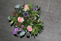Sommerstrauss rosa violett
