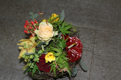Strauss orange rot (ausgeliefert in Mirchel am 24. Mai 2014)