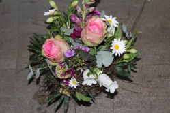 Blumenstrauss rosa weiss (ausgeliefert in Walkringen am 12. Juni 2013)