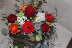 Frabenfroher Blumenstrauss (ausgeliefert in Zäziwil am 2. März 2016)