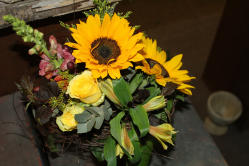 Strauss mit Sonnenblumen (ausgeliefert am 28. Juni 2013 in Grosshöchstetten)