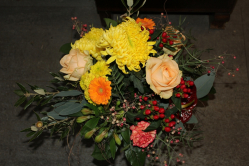 Strauss orange gelb (ausgeliefert in Grosshöchstetten am 22. November 2013)