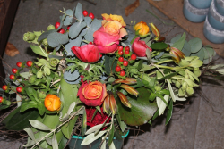 Strauss orange gelb (ausgeliefert in Grosshöchstetten am 21. Januar 2014)