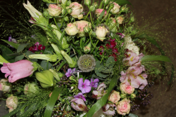 Strauss rosa weiss (abgeholt im Laden am 25. Juni 2013)