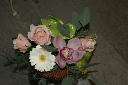 Strauss rosa weiss (ausgeliefert am 22. Dezember 2012 in Grosshöchstetten)