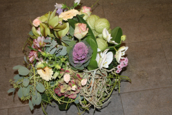 Strauss rosa weiss (ausgeliefert in Muri bei Bern am 25 Oktober 2013)