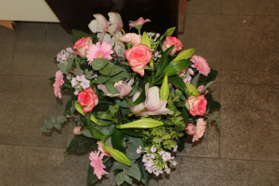 Strauss rosa weiss Preis 150.-
