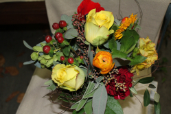 Blumenstrauss leuchtend (ausgeliefert in Grosshöchstetten am 6. Februar 2014)