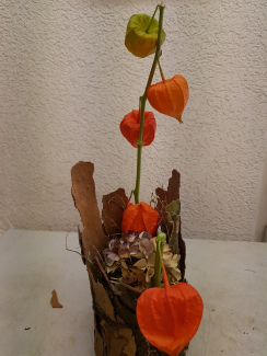 Herbstdeko langsam füllen