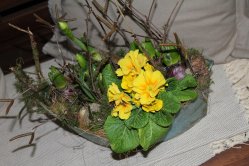 Frühlingspflanzenarrangement (ausgeliefert am 10. Januar 2014 in Grosshöchstetten)