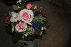 Strauss rosa weiss (asugeliefert in Konolfingen am 22. Januar 2014)